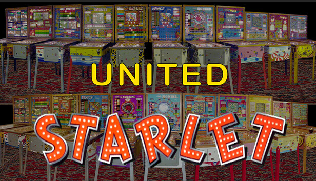 Bingo Pinball Gameroom - United Starlet