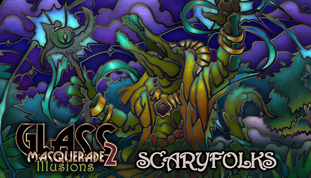 Glass Masquerade 2: Illusions - Scaryfolks Puzzle Pack