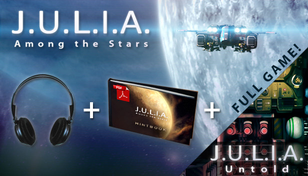 J.U.L.I.A.:Among the Stars - Soundtrack, Hintbook, Untold