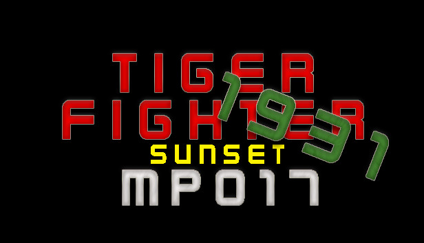 Tiger Fighter 1931 Sunset MP017