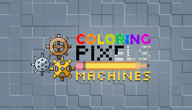 Coloring Pixels - Machines Pack
