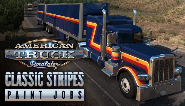 American Truck Simulator - Classic Stripes Paint Jobs Pack