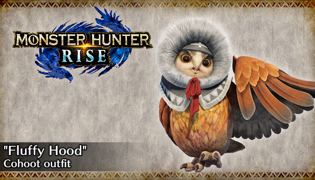 MONSTER HUNTER RISE - Strój hukacza „Puszysty kaptur”