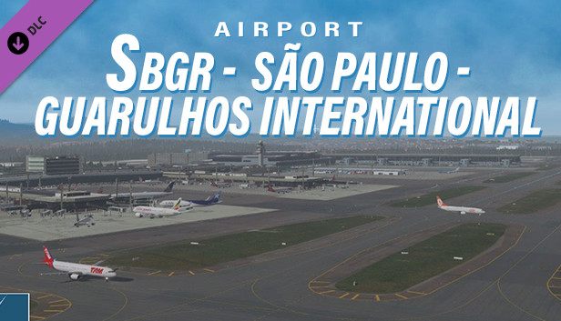 X-Plane 11 - Add-on: Globall Art - SBGR - São Paulo - Guarulhos International Airport
