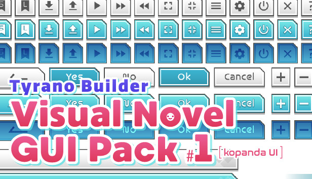 Tyrano Builder - Visual Novel GUI Pack #1  [kopanda UI]
