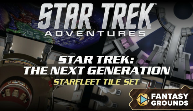 Fantasy Grounds - Star Trek Adventures: The Next Generation Starfleet Deck Tiles