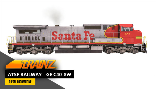 Trainz Plus DLC - ATSF Railway - GE C40-8W
