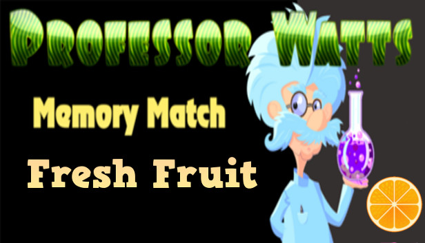 Professor Watts Memory Match: Fresh Fruit