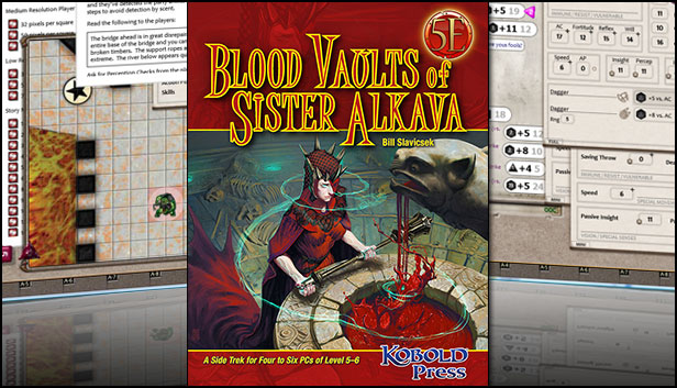Fantasy Grounds - Blood Vaults of Sister Alkava (5E)