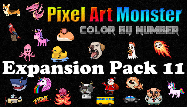 Pixel Art Monster - Expansion Pack 11