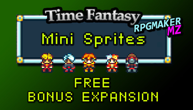 RPG Maker MZ - Time Fantasy Mini Sprites