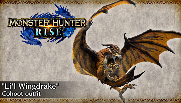 MONSTER HUNTER RISE - Strój hukacza „Mały skrzydłosmok”