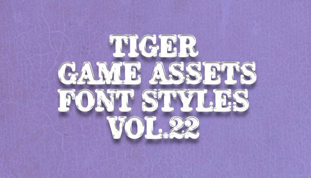 TIGER GAME ASSETS FONT STYLES VOL.22