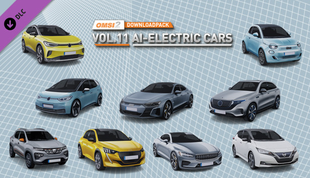 OMSI 2 Add-on Downloadpack Vol. 11 – KI-Elektroautos