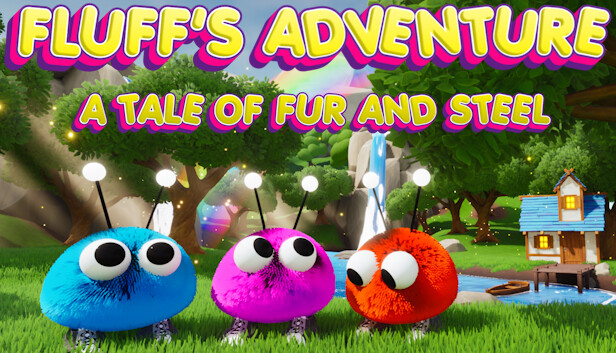 Fluff's Adventure: A Tale of Fur and Steel