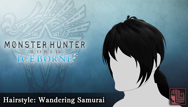 Monster Hunter World: Iceborne - Hairstyle: Wandering Samurai