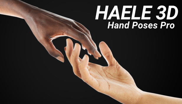 HAELE 3D - Hand Poses Pro - Drawing References