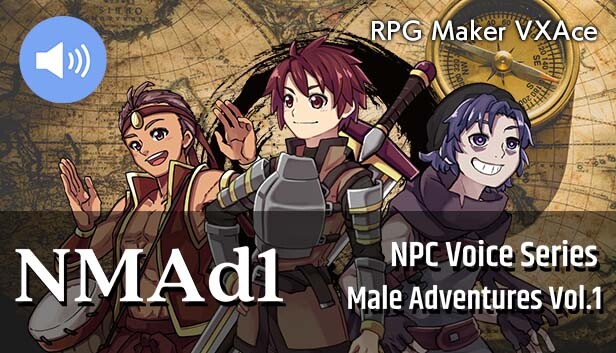 RPG Maker VX Ace - NPC Male Adventurers Vol.1