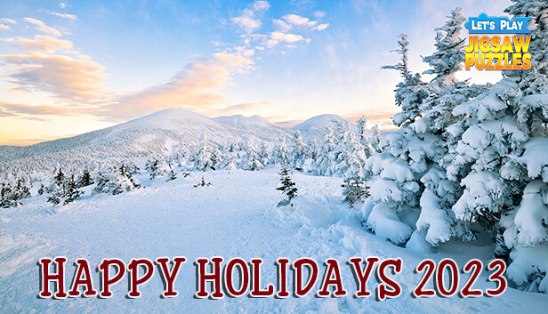Let's Play Jigsaw Puzzles: Happy Holidays 2023