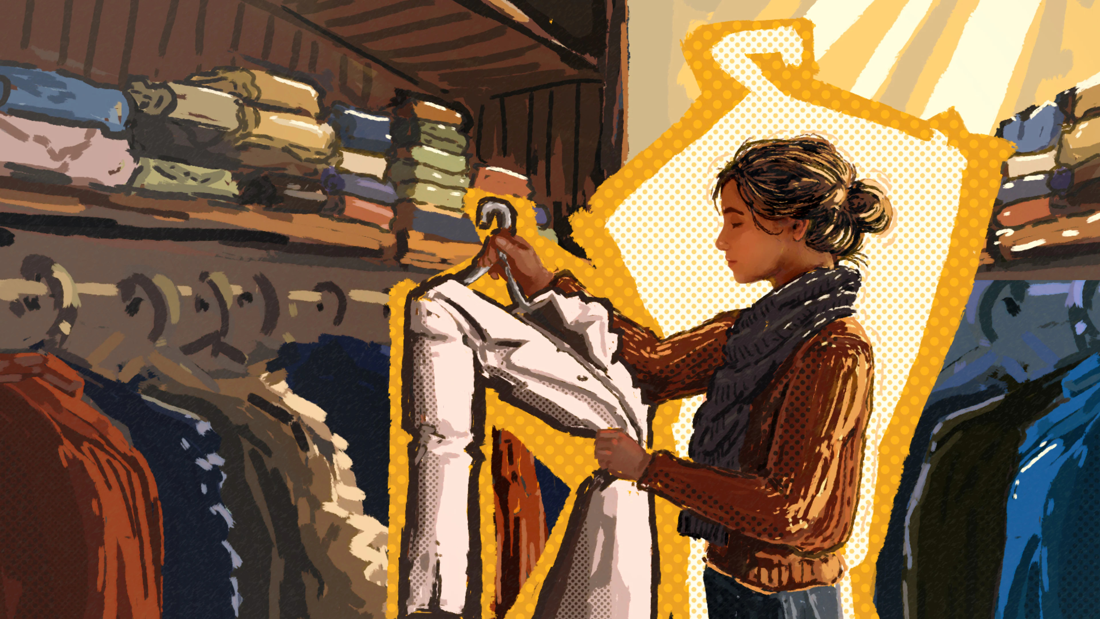 siMarket Cloth Store Simulator