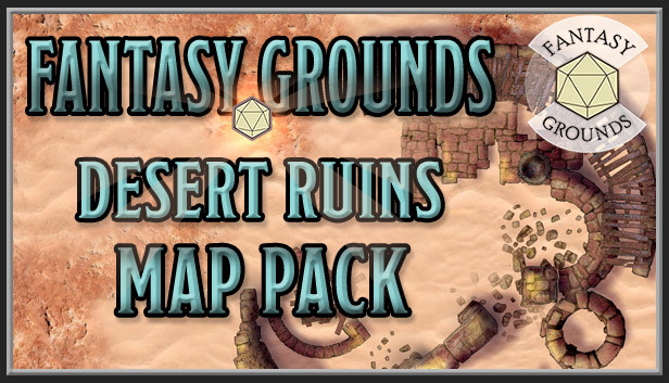 Fantasy Grounds - FG Desert Ruins Map Pack