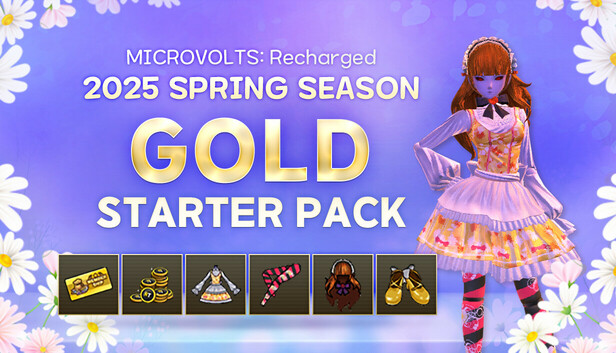 MICROVOLTS: Recharged - 2025 SPRING SEASON Starter Pack : Gold