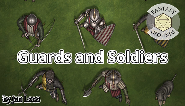 Fantasy Grounds - Jans Token Pack 37 - Guards and Soldiers