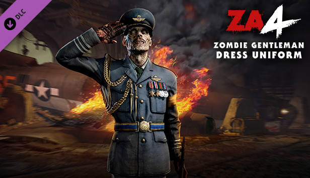Zombie Army 4: Zombie Gentleman Dress Uniform Character