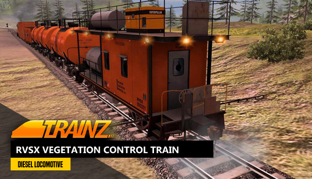 Trainz Plus DLC - RVSX Vegetation Control Train