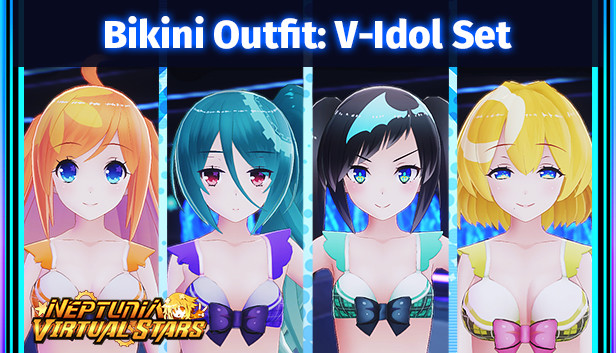 Neptunia Virtual Stars - Bikini Outfit: V-Idol Set