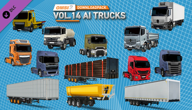 OMSI 2 Add-on Downloadpack Vol. 14 - KI-Lastwagen