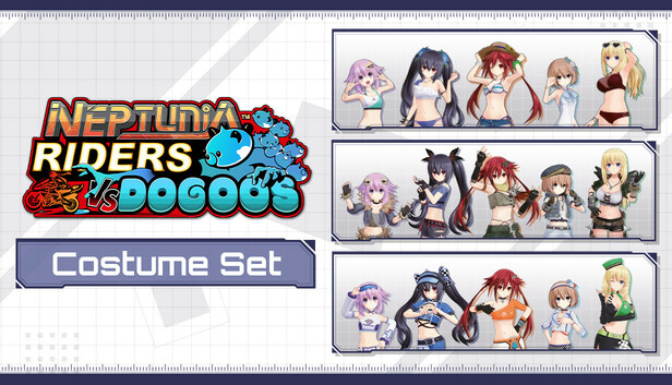 Neptunia Riders VS Dogoos Costume Set