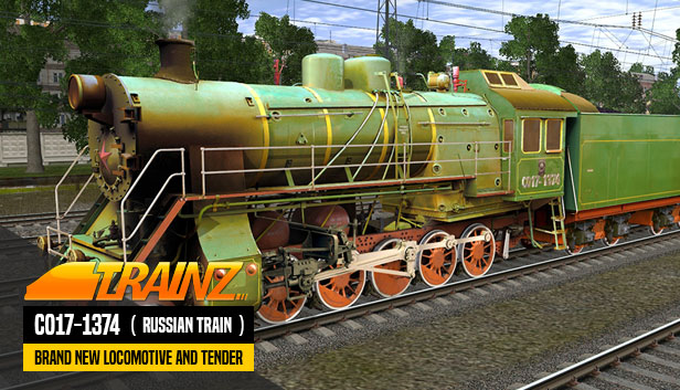Trainz 2019 DLC - CO17-1374 ( Russian Loco and Tender )