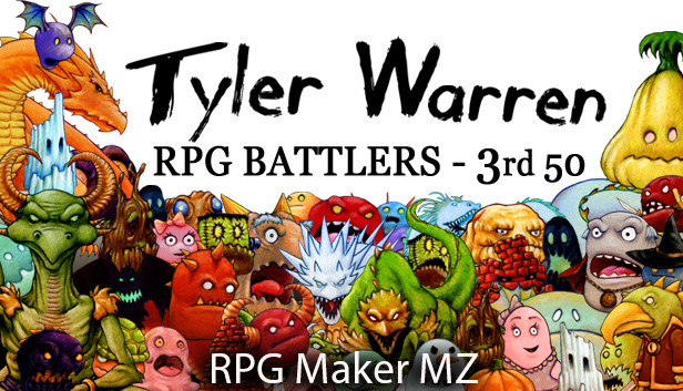 RPG Maker MZ -  Tyler Warren RPG Battlers - 3rd 50