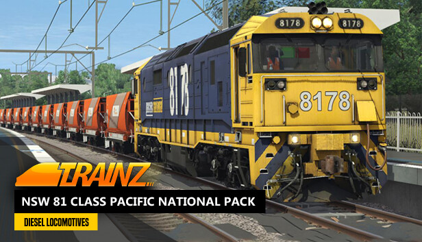 Trainz 2019 DLC - NSW 81 Class Pacific National Pack