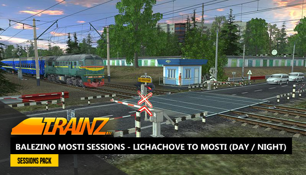 Trainz Plus DLC - Balezino Mosti Sessions - Lichachove to Mosti (Day / Night Passenger Runs)