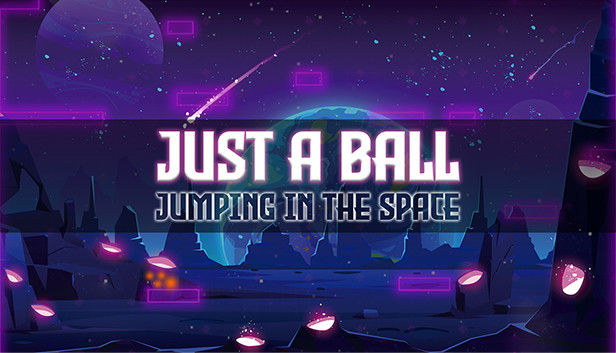 Just a ball: Jumping in the space