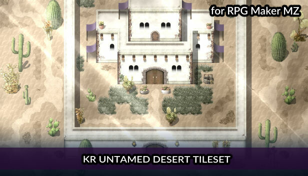 RPG Maker MZ - KR Untamed Desert Tileset