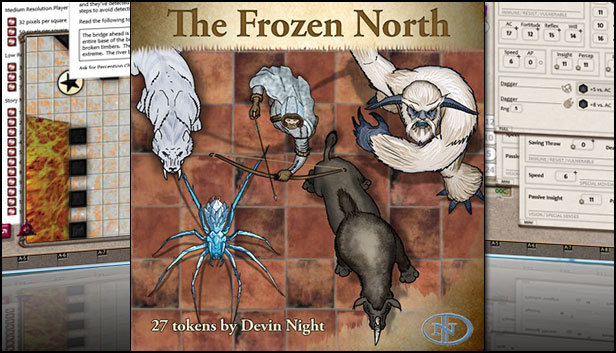 Fantasy Grounds - Frozen North (Token Pack)