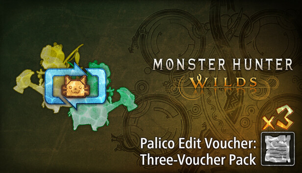 Monster Hunter Wilds - Palico Edit Voucher: Three-Voucher Pack