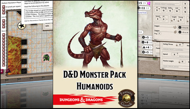 Fantasy Grounds - D&D Monster Pack - Humanoids