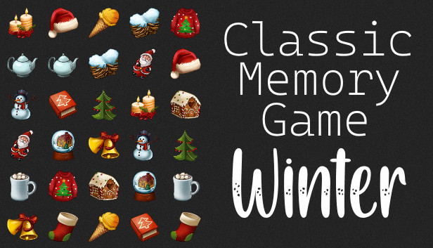 Classic Memory Game - Winter
