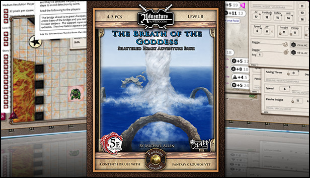 Fantasy Grounds - 5E: Shattered Heart Adventure Path (5E): The Breath of Life