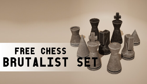 Free Chess: Brutalist Set