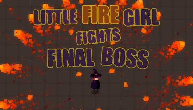 Little Fire Girl Fights Final Boss / 小火女掉站终极Boss!