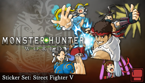 Monster Hunter: World - Zestaw obrazków: Street Fighter V