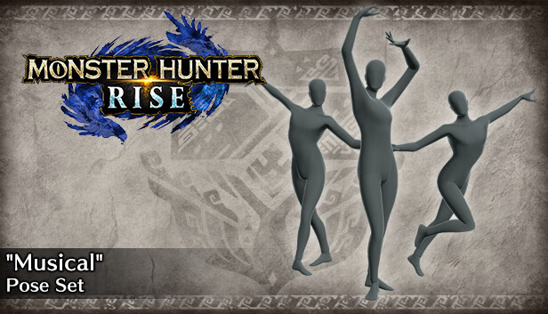 Monster Hunter Rise - Zestaw póz „Musical”