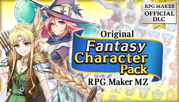 RPG Maker MZ - Original Fantasy Character Pack