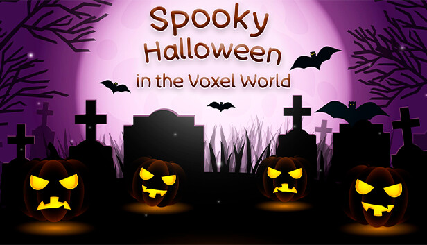 Spooky Halloween in the Voxel World (Remake)
