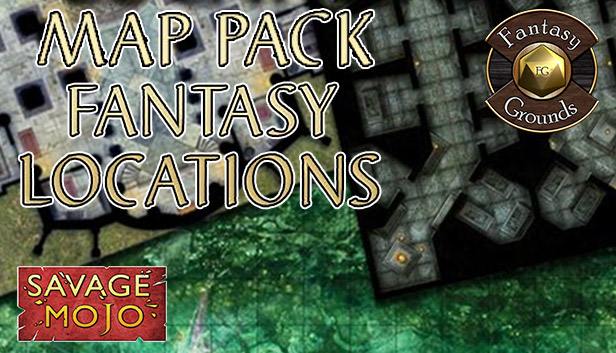 Fantasy Grounds - Map Pack Fantasy Locations (Map Pack)